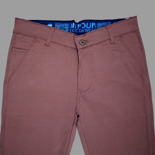 Chinos for Men Premium Maroon Cotton Trouser !!! Get Free Premium Wrist watch with this product !!!