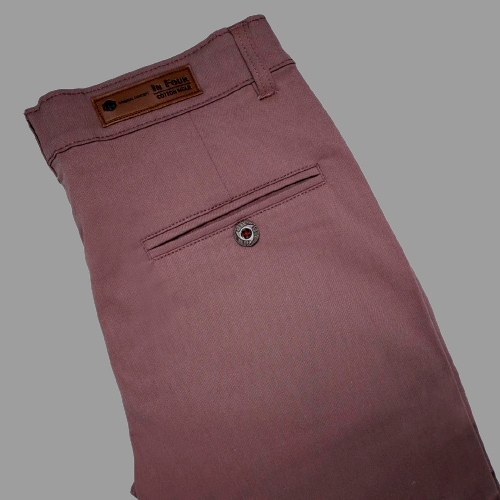 Chinos for Men Premium Maroon Cotton Trouser !!! Get Free Premium Wrist watch with this product !!!