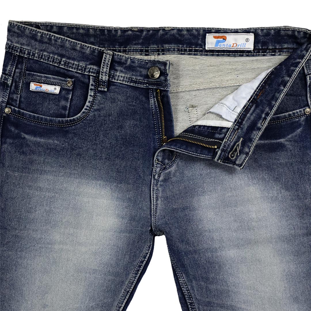 Panta drill dark blue jeans WFJ105