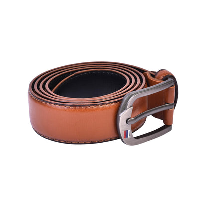 Brown Plain Formal Belt