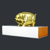 Piggy Pocket Cigarette Lighter Golden
