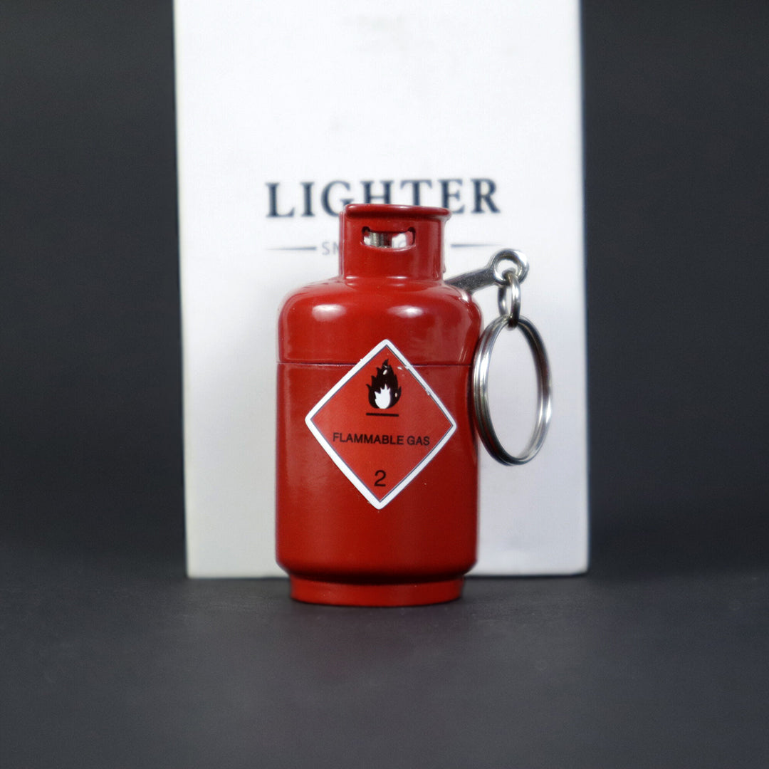 LPG cylinder pocket Cigarette Lighter Red