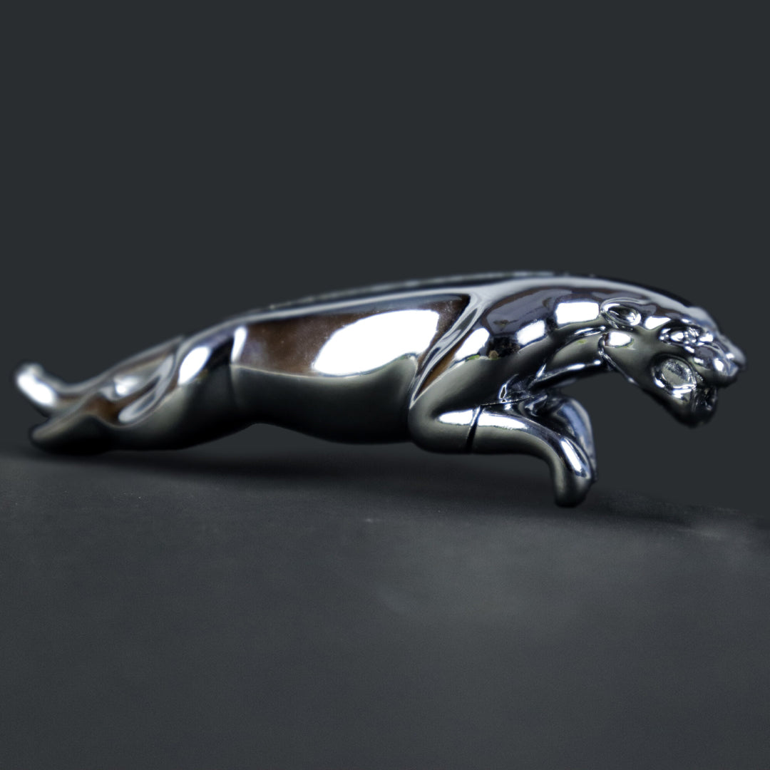 Jaguar Stylish pocket cigarette lighter silver