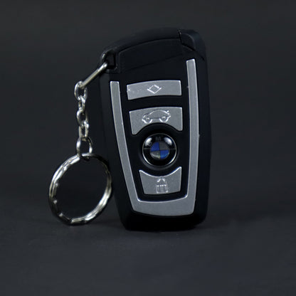 BMW pocket cigarette lighter with key chain
