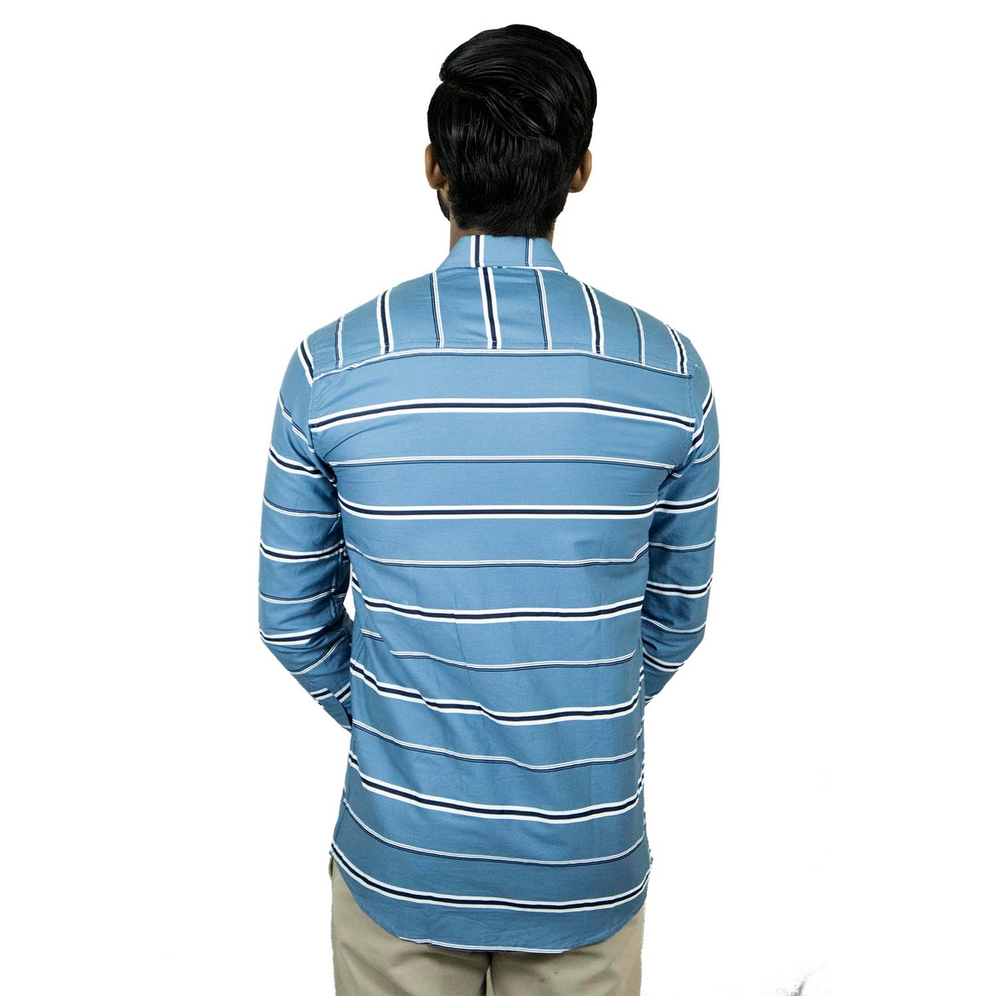 Men's Stylish Full Striped Shirt Everyday Style