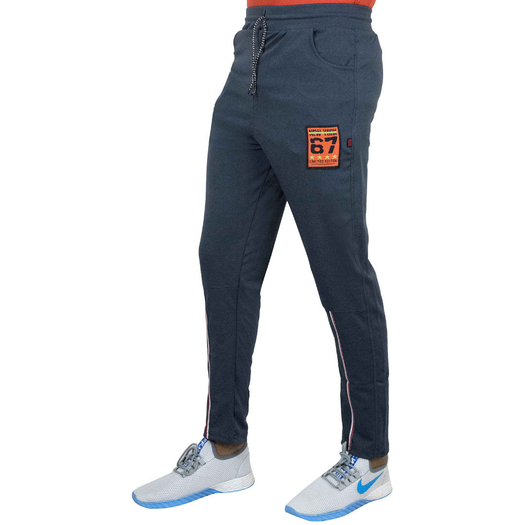Men’s Regular Fit Trackpants Lycra Dark Grey