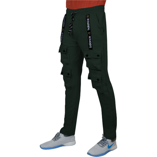 Men’s Regular Fit Track Pants Green
