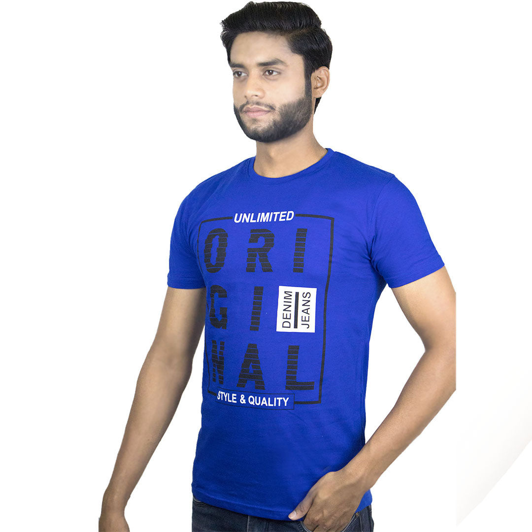 Original Blue Premium casual T-shirt