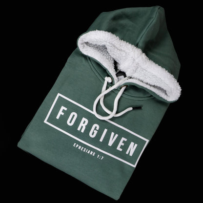 Forgiven Premium Formal warm hoodie Green Buff