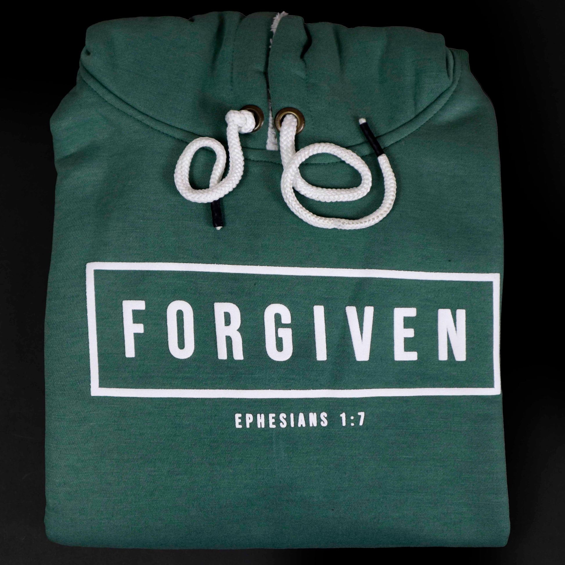 Forgiven Premium Formal warm hoodie Green Buff