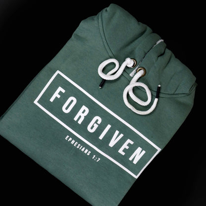 Forgiven Premium Formal warm hoodie Green Buff