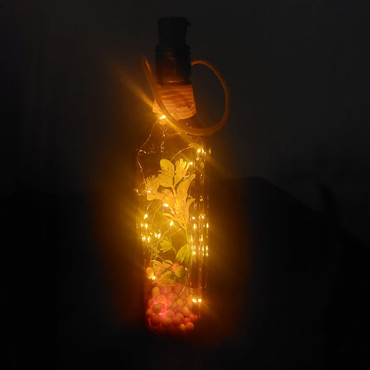 Wine Bottle LED Fairy 1.6 Meter Lights with Artificial Cork for Diwali Christmas, Rakhi, Parties, Indoor, Outdoor,Festival Decoration Usage