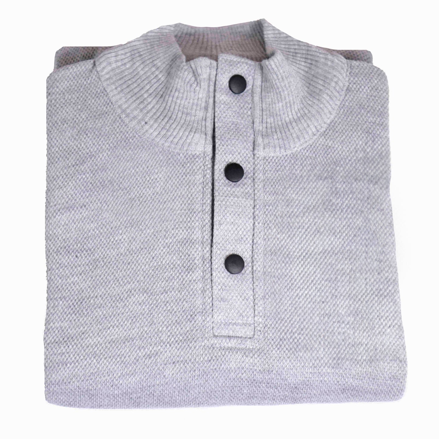 High/Turtle Neck Woolen Designer Sweater Grey