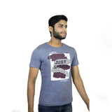 Men's Regular FIT Cotton Rich Printed Round Neck T-Shirt WF