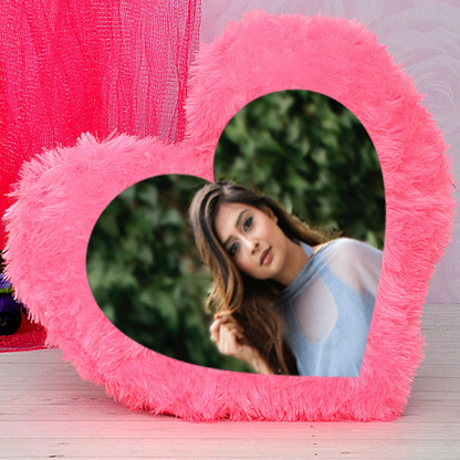 PRINT YOUR LOVE MEMORIES-SUBLIMATION PRINTED HEART & SQUARE PILLOW
