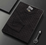 Premium Woolen loose designer sweater Black