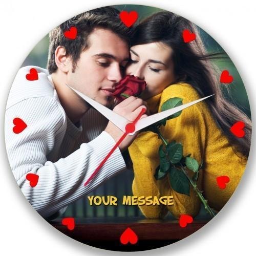Sublimation Blank Wall Clock - 7.9" Round Sublimation Wall Clocks Silent Non-Ticking Decorative Wall Clock Battery Operated
